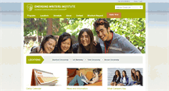 Desktop Screenshot of emergingwritersinstitute.com